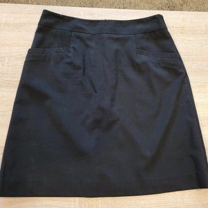 Banana Republic Black Dress Skirt